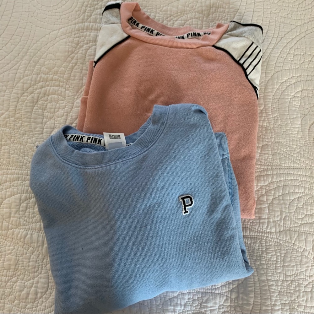 2 PINK SWEATERS